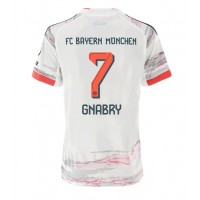 Stroje piłkarskie Bayern Munich Serge Gnabry #7 Koszulka Wyjazdowej dla damskie 2025-26 Krótki Rękaw